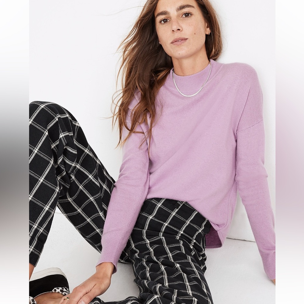 NWT Madewell Ashbury Mockneck Sweater size Medium